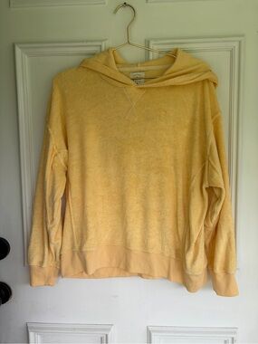 Billabong Pale Yellow Terry Hoodie